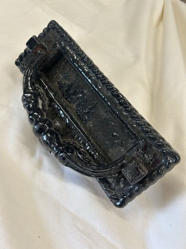 Old antique front door knocker - antique,