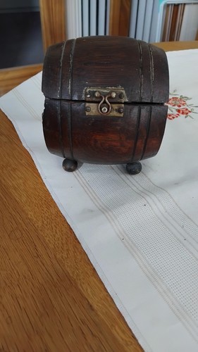 Antique treen wooden oak - treen,