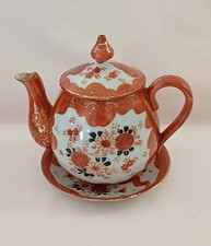 Antique Japanese Kutani Teapot