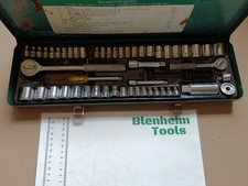 Vintage Kamasa Tools Square Drive 54pcs Socket Set - Stock No 4903