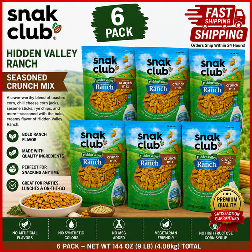 Pack snak club crunch - club,
