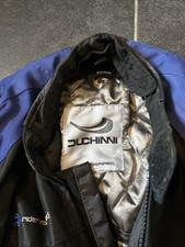 Motorbike Jacket Duchinni Men's Motorcycle Jacket  Small Black/blue