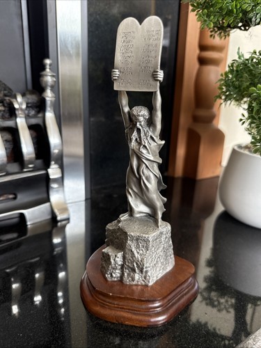 Moses pewter figure 1978 - moses,