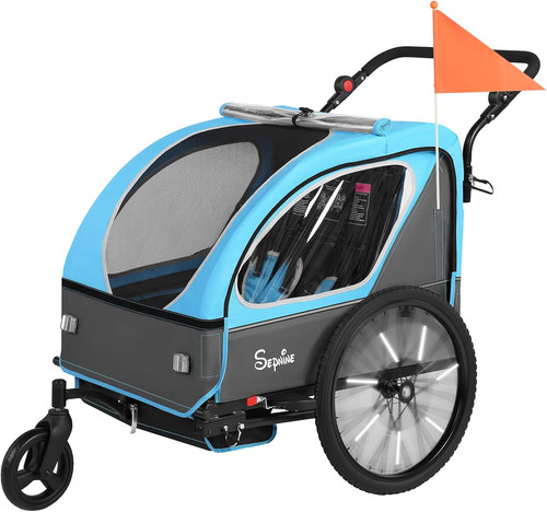 Sepnine kids bike trailer 2 - sepnine,