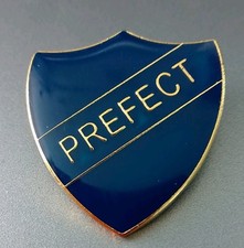 Prefect Enamel Dark Blue Pin