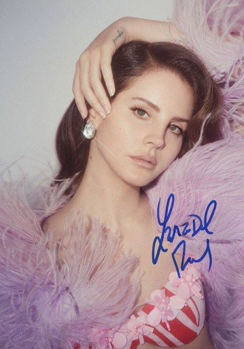 Lana del rey signed - del,