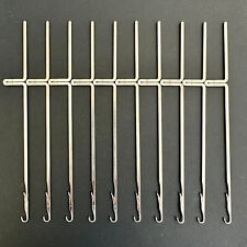 10 x Empisal Knitmaster Chunky Model 150 Knitting Machine Needles - Used.