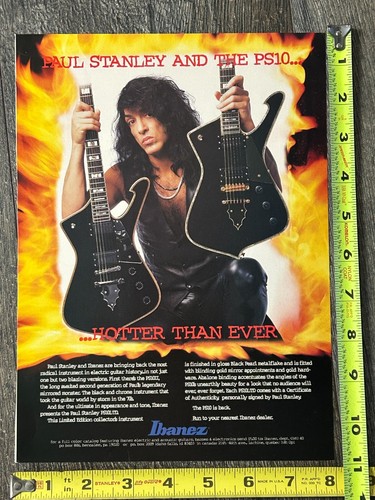 Kiss advert paul stanley - kiss,