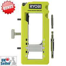 Door Hinge Router Template Installation Kit Mortiser Jig Clamp Imperial Bits UK