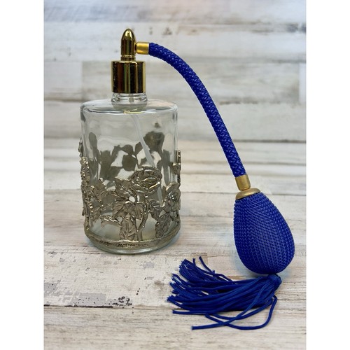 Vintage glass perfume atomizer - perfume,