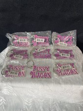 Pussy Wagon Meatal Key Chain