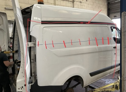 Full ford transit custom - full, rear