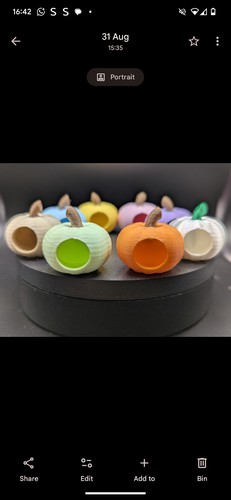 3cm magnetic pumpkin - magnetic,