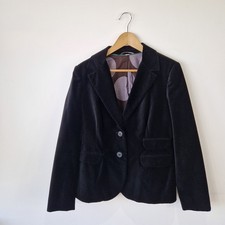 BODEN Black Velvet Jacket