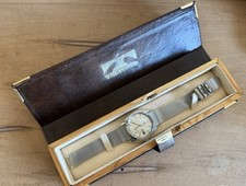 Vintage Technos Automatic Sky Light 200m Diver S.s Watch With Box Circa 1970’s