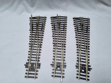 PECO SL-92 Turnout Small Radius L/H Streamline OO/HO Track X 3