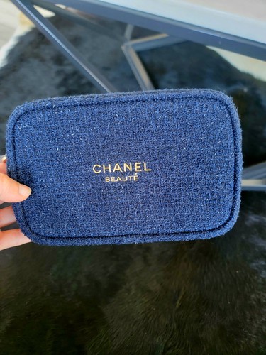 Chanel beauté blue tweed - chanel,