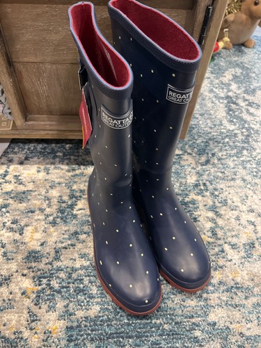 Size navy regatta wellies - size,