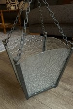 Brass hanging lantern light - hanging,