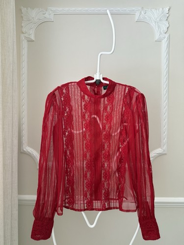 Topshop victorian inspired - victorian, red