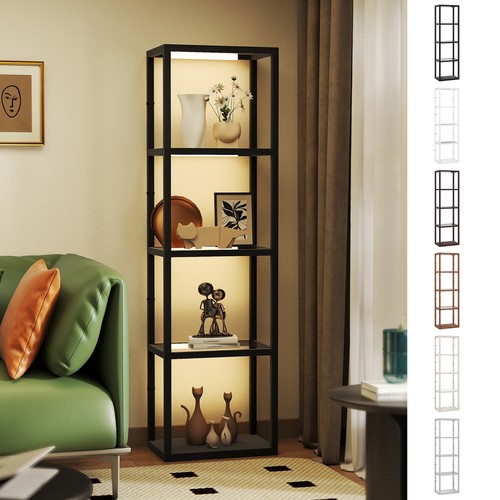Floor lamp with - with, glass