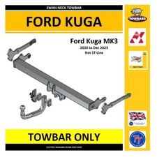 Towbar Swan Neck for Ford Kuga