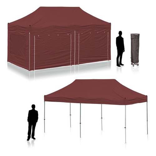 Commercial pop gazebo - 6x3, m