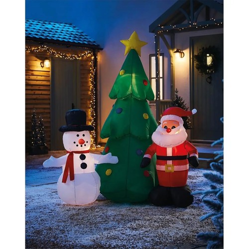 Inflatable snowman santa - inflatable,