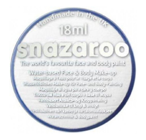 White snazaroo face - snazaroo, paint