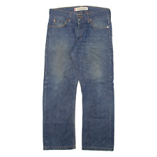 LEVI'S 523 Jeans Mens Blue Regular Straight W32 L27