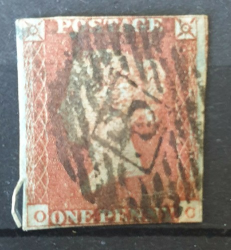 1841 star penny - 1d,