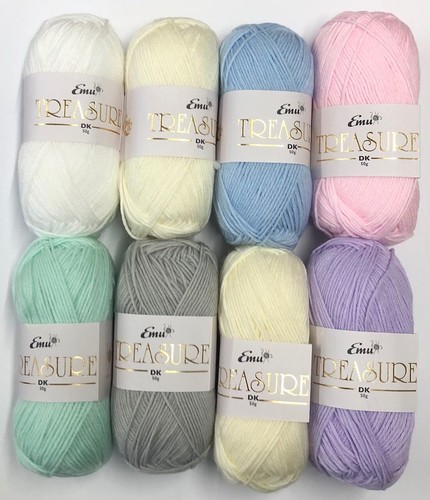 Emu yarns treasure 50g - yarns, ~