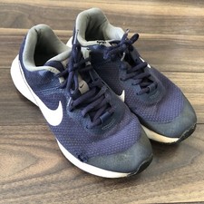 Nike Runner Trainers Running  Shoes Boy  UK5.5 Blue White