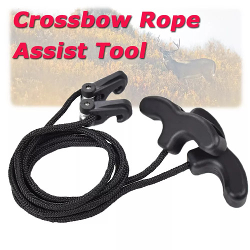 Crossbows rope string cocking - string,