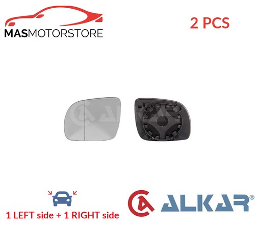 Rear view mirror glass pair - rear,
