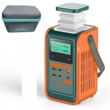 Swarey DC Power Station 192Wh 140W LiFePO4 Portable Solar Generator Camping