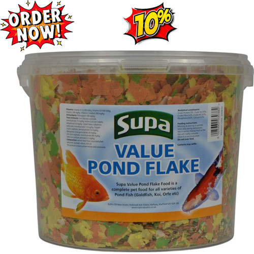 Supa value pond flake fish - flake,