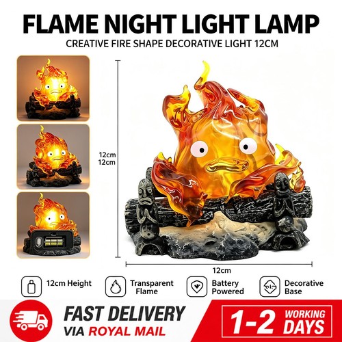 Calcifer night light howl - calcifer, howl's