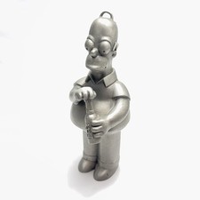 Homer Simpson Pewter Bottle Opener – 2000 FOX – Matt Groening – 13.5cm