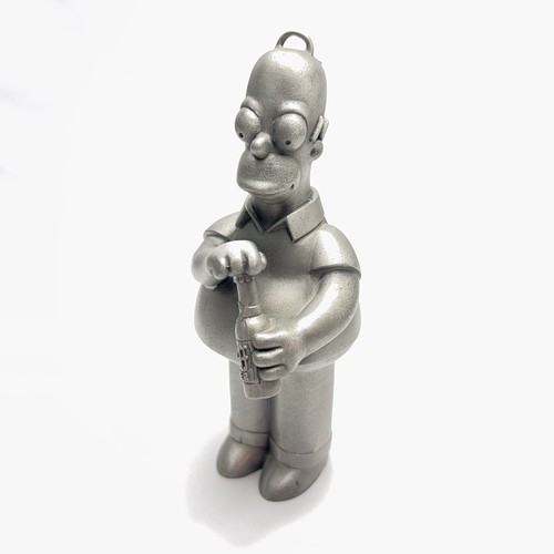 Homer simpson pewter bottle - pewter,