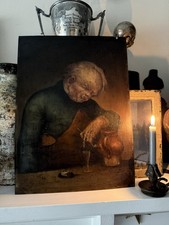 17th Or 18th Century Oil On