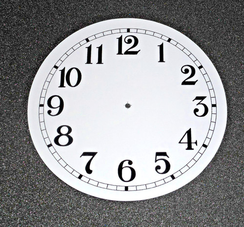 Clock dial face - dial, 4"