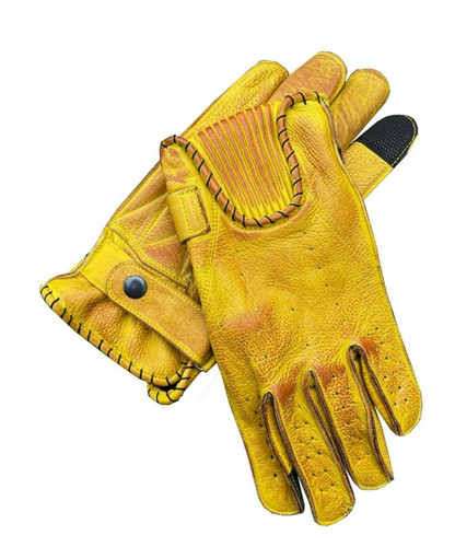 Leather driving riding - riding, gloves