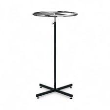 Chrome Top Black Circular