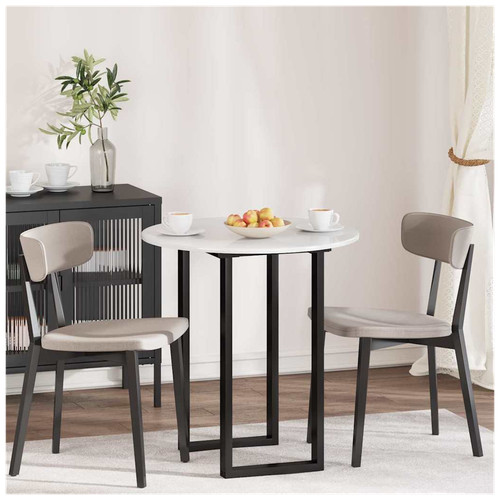 Table top round high gloss - top,