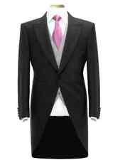 MENS NEW BLACK TAILCOAT MORNING SUIT WEDDING DRESS ROYAL ASCOT TAILS JACKET