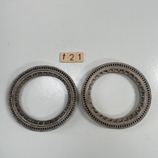 NOS Solid White Rubber Tyres