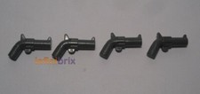 4x Lego Revolver Pistol Guns