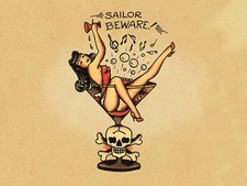 Sailor Jerry Tattoo Art 14 x