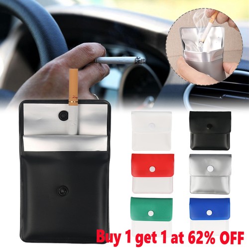 Pocket ashtray portable - ashtray,